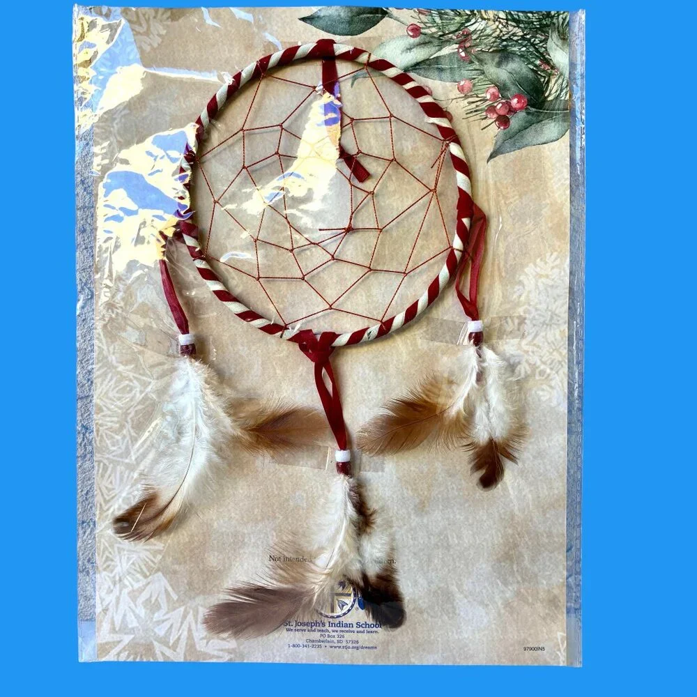 Lakota Sioux Dream Catchers Authentic St. Joseph's Indian School Lot of 3 NEW
